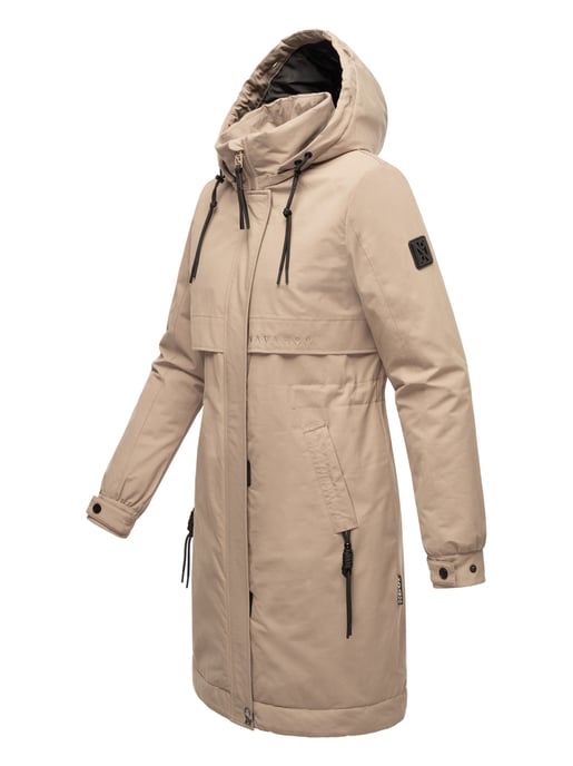 Navahoo Kaltwetterretter Damen Winter Parka mit Kunstfellkragen - Image 3