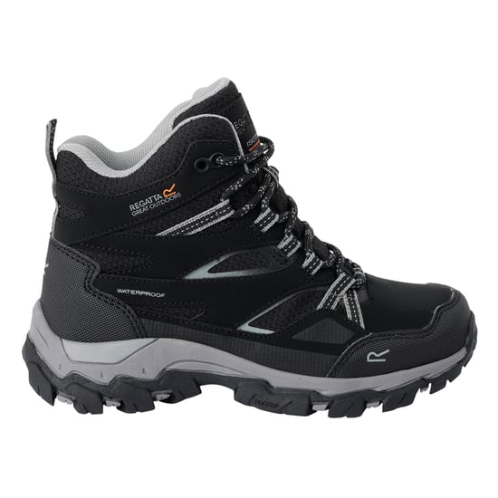 Regatta - Kinder Wanderstiefel "Holcombe III" (Schwarz/Stahlfarben) - Image 4