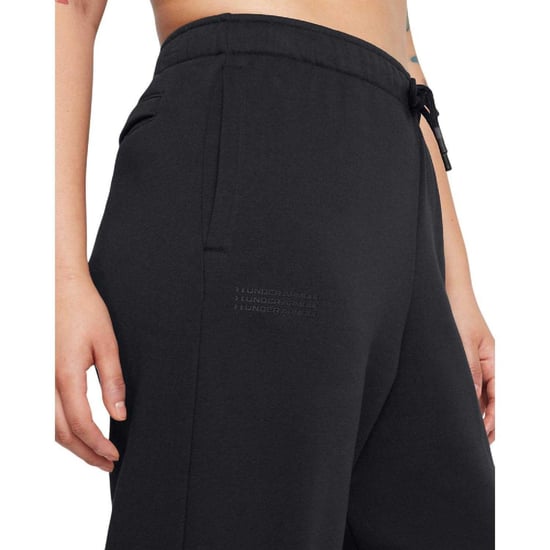 Under Armour Damen Wordmarks Fleece Icon Übergrößen Jogginghosen (Schwarz) - Image 3