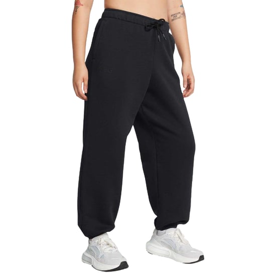 Under Armour Damen Wordmarks Fleece Icon Übergrößen Jogginghosen (Schwarz) - Image 4