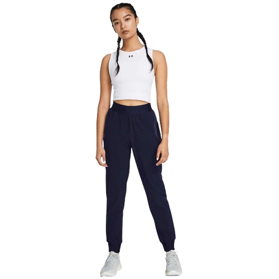 Under Armour Damen Rival Woven High Rise Jogginghose (Schwarz) - Image 5