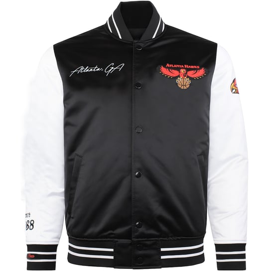 Mitchell & Ness NFL Buffalo Bills Mens Satin Bomber Jacket - Image 1