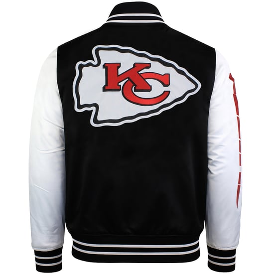 Mitchell & Ness NFL Kansas City Chiefs Herren Satin Bomberjacke - Image 4