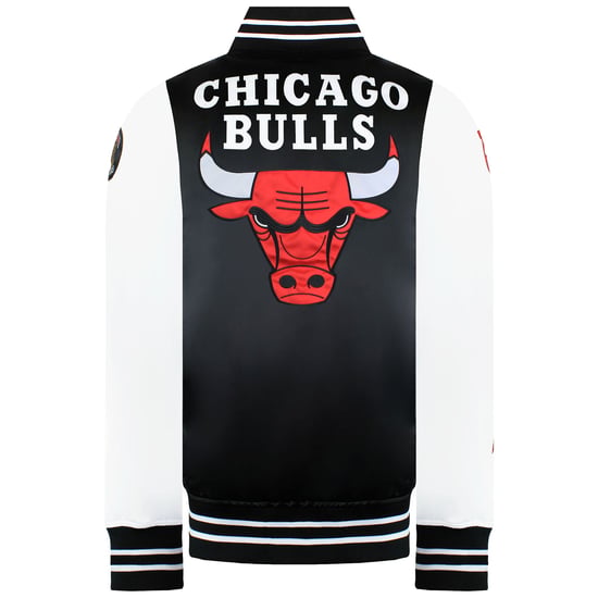 Mitchell & Ness NBA Chicago Bulls Herren Satin Bomberjacke - Image 4
