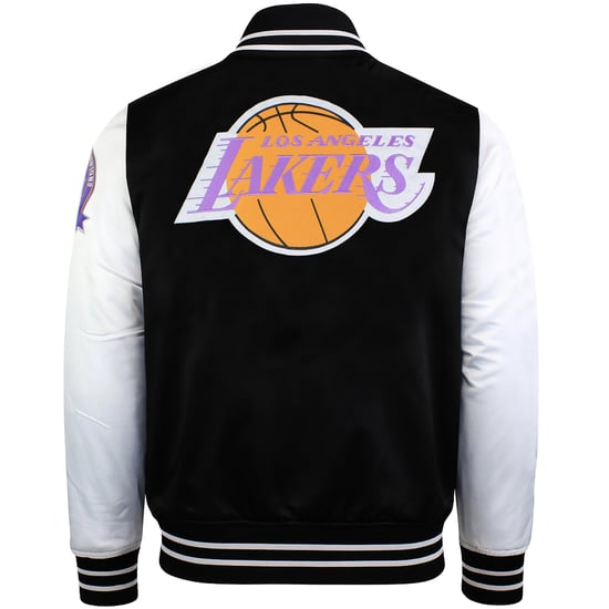 Mitchell & Ness NBA Los Angeles Lakers Herren Satin Bomberjacke - Image 4