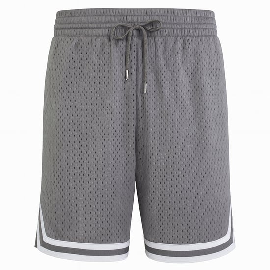 Mitchell & Ness Basic Herren Graue Shorts - Image 1