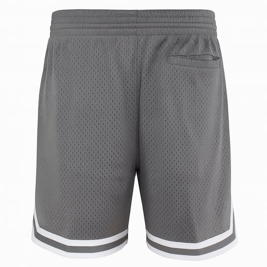 Mitchell & Ness Basic Herren Graue Shorts - Image 2