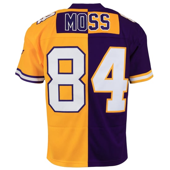 Mitchell & Ness NFL Minnesota Vikings 84 Moss Split Legacy Trikot - Image 2