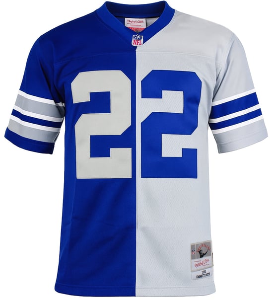 Mitchell & Ness NFL Dallas Cowboys 22 E. Smith Herren Split Legacy Trikot - Image 1