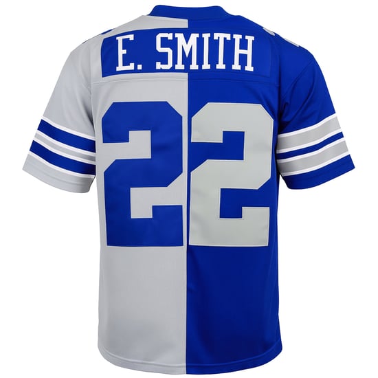 Mitchell & Ness NFL Dallas Cowboys 22 E. Smith Herren Split Legacy Trikot - Image 4