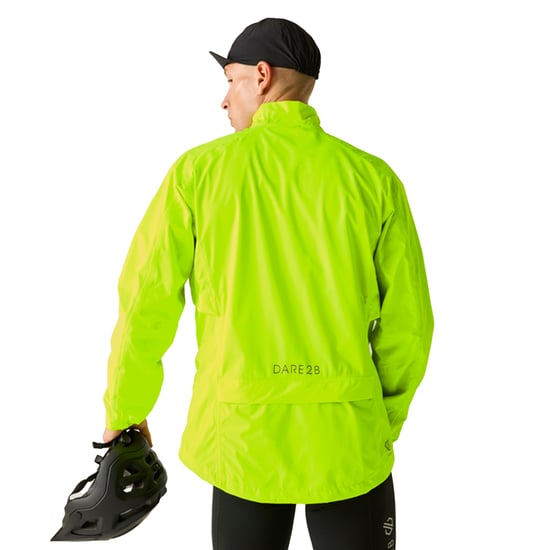 Dare 2B Herren Tor Wasserdichte Jacke (Fluoreszierendes Gelb) - Image 5