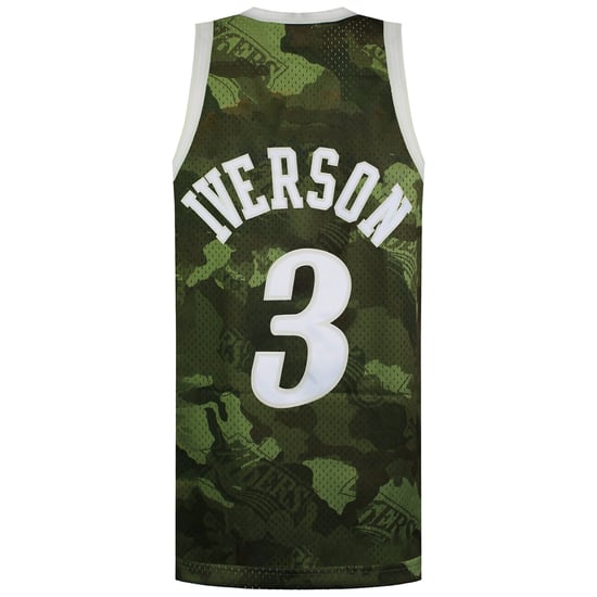 Mitchell & Ness NBA Philadelphia 76ers 3 Iverson Swingman Trikot - Image 2