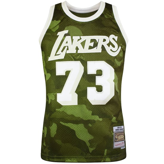 Mitchell & Ness NBA Los Angeles Lakers 73 Rodman Swingman-Trikot - Image 1