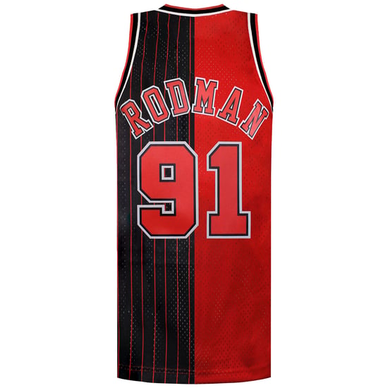 Mitchell & Ness NBA Chicago Bulls 91 Rodman Swingman Trikot - Image 2