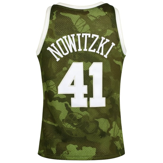 Mitchell & Ness NBA Dallas Mavericks 41 Nowitzki Swingman Trikot - Image 2