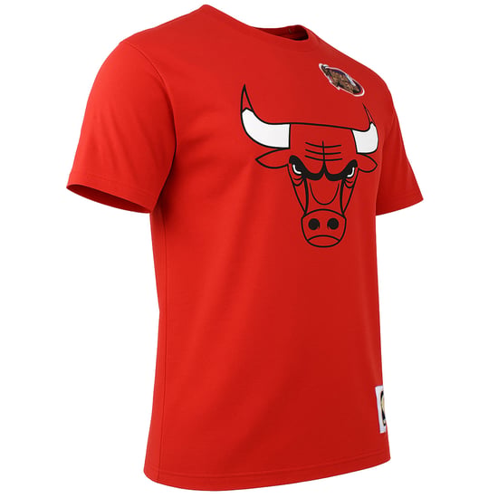 Mitchell & Ness NBA Chicago Bulls Origins Herren Rotes T-Shirt - Image 2