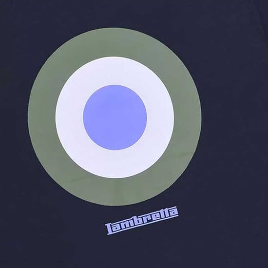 Lambretta Herren Target T-Shirt (Navy) - Image 3