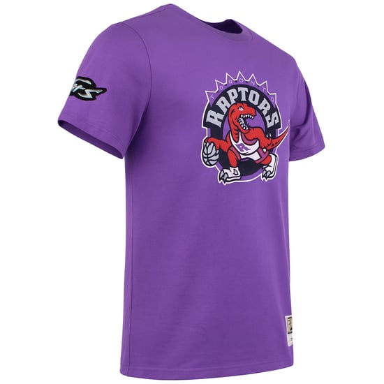 Mitchell & Ness NBA Toronto Raptors Origins Herren Lila T-Shirt - Image 2