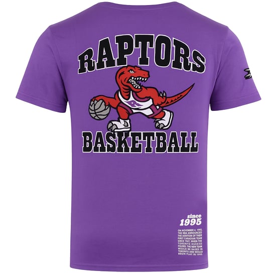 Mitchell & Ness NBA Toronto Raptors Origins Herren Lila T-Shirt - Image 3