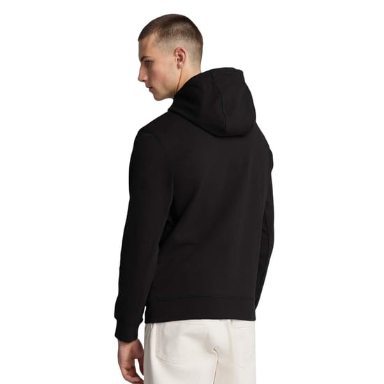 Lyle & Scott - "Hybrid" Kapuzenpullover für Herren, Zum Überziehen, Softshell (Schwarz) - Image 5