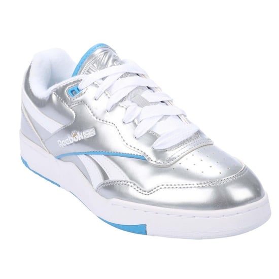 Reebok - "BB 4000 II" Sneaker für Herren/Damen Unisex, Leder (Silber) - Image 3