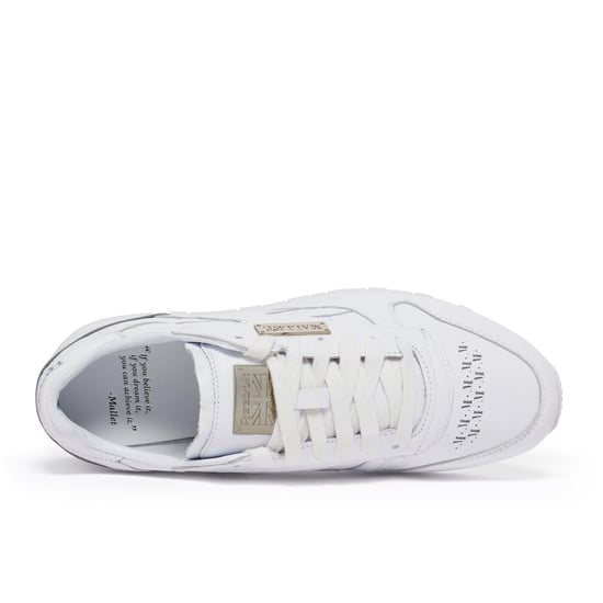Mallet Herren Classic Reebok Leder Sneakers (Weiß) - Image 2