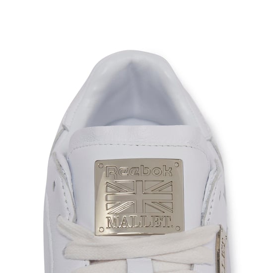 Mallet Herren Classic Reebok Leder Sneakers (Weiß) - Image 3