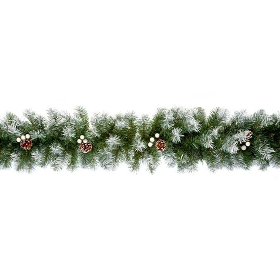Premier - Schneebestückt - Artificial Garland (Grün/Weiß) - Image 1