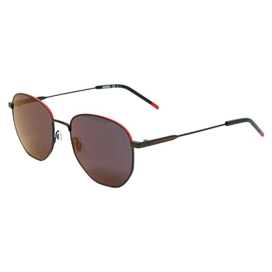 Hugo Boss - geometrisches Design-Sonnenbrille (Schwarz) - Image 2