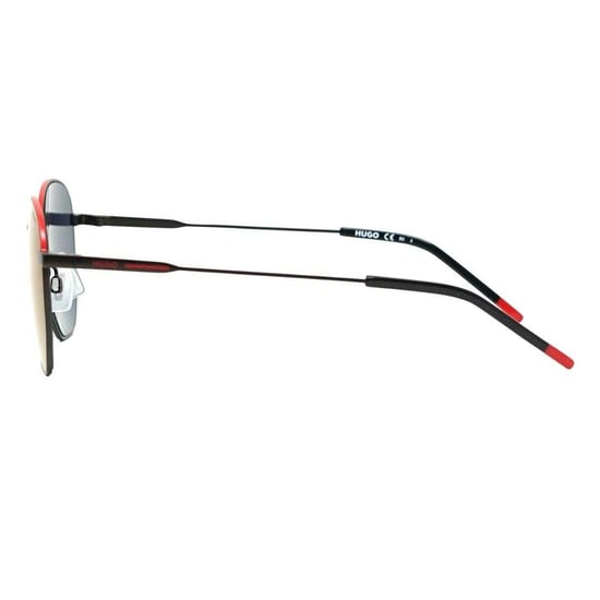 Hugo Boss - geometrisches Design-Sonnenbrille (Schwarz) - Image 3