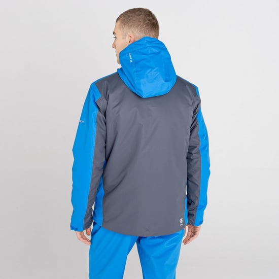 Dare 2B Mens Observe II Wasserdichte Skijacke (Athletic Blue/Ebony Grey) - Image 3