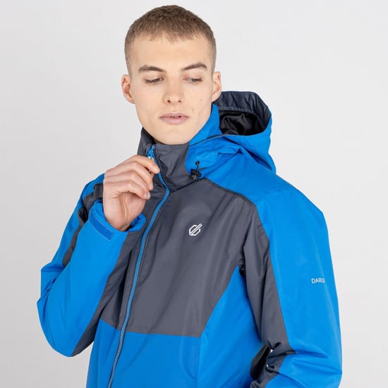 Dare 2B Mens Observe II Wasserdichte Skijacke (Athletic Blue/Ebony Grey) - Image 5