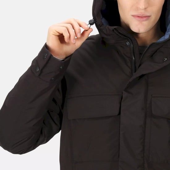 Regatta Herren Raylan Wasserdichte Jacke (Schwarz) - Image 5