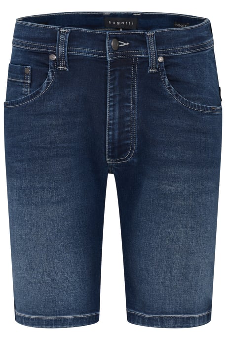 Bugatti Herren Jeans-Bermuda im Used-Wash-Design - Image 3