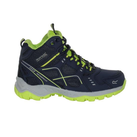 Regatta - Kinder Wanderstiefel "Vendeavour" (Marineblau/Leuchtend Limone) - Image 1