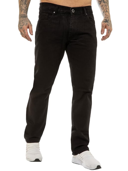 Enzo | Herren Regular Fit Straight Leg Jeans - Image 3
