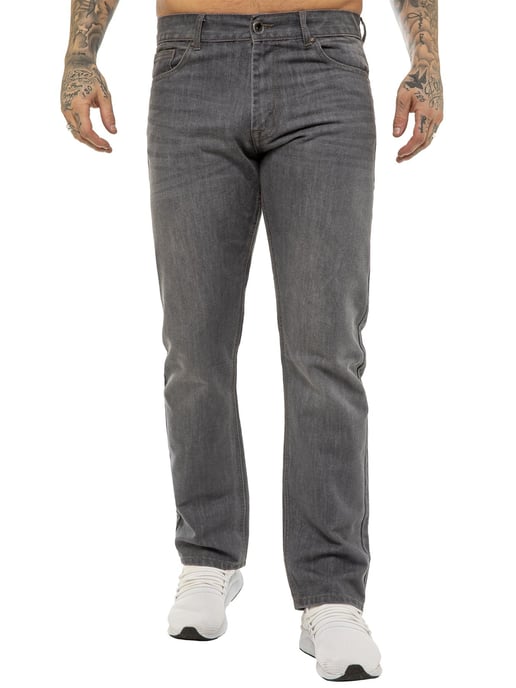 Enzo | Herren Regular Fit Straight Leg Jeans - Image 2