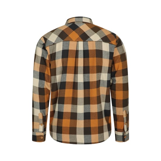 Mountain Warehouse - "Trace" Hemd für Herren Langärmlig (Rostfarben) - Image 2