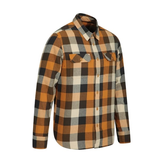 Mountain Warehouse - "Trace" Hemd für Herren Langärmlig (Rostfarben) - Image 3