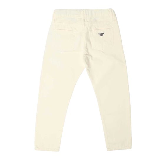 Emporio Armani Kinder J75 Slim Jeans (Weiß) - Image 2