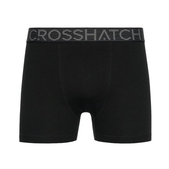 Crosshatch - "Buzzard" Boxershorts für Herren(5er-Pack) (Schwarz/Grau) - Image 3