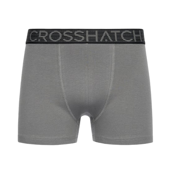 Crosshatch - "Buzzard" Boxershorts für Herren(5er-Pack) (Schwarz/Grau) - Image 4