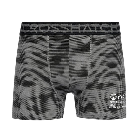 Crosshatch - "Buzzard" Boxershorts für Herren(5er-Pack) (Schwarz/Grau) - Image 6