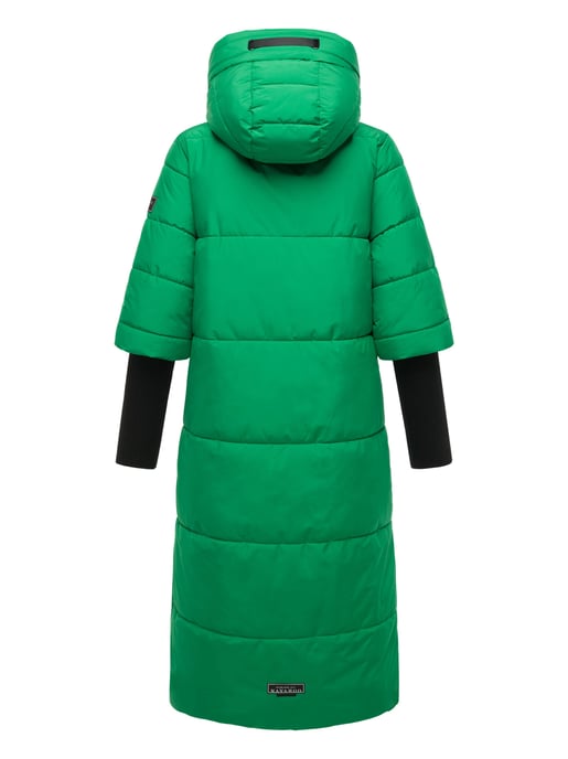 Navahoo Damen Steppjacke Ciao Miau – Extra Lang & Warm - Image 4
