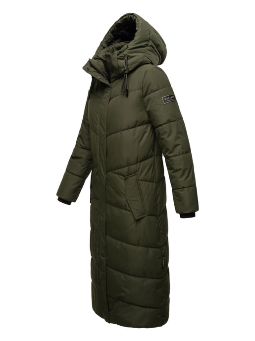 Navahoo Damen Winter Steppmantel Hingucker – Extra Lang & Warm - Image 3