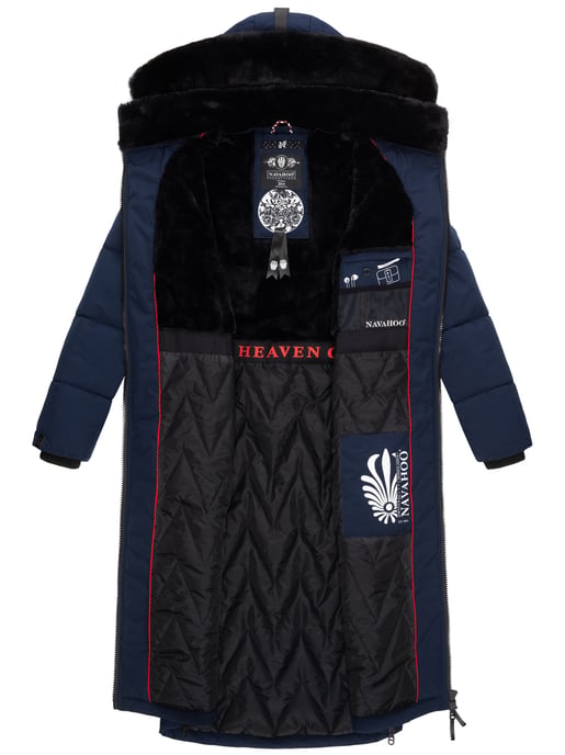 Navahoo Damen Winterjacke Knuddelfee – Extra Lang & Kuschelig Warm - Image 5