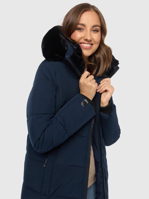 Navahoo Damen Winterjacke Knuddelfee – Extra Lang & Kuschelig Warm - Image 6