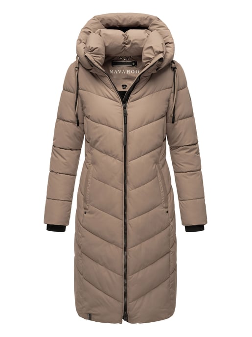 Navahoo Damen Winterjacke Sahnekatzii – Lang & Extra Warm - Image 1