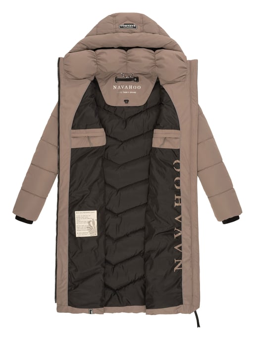 Navahoo Damen Winterjacke Sahnekatzii – Lang & Extra Warm - Image 5