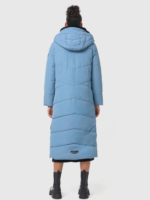 Navahoo Damen Winter Steppmantel Hingucker – Extra Lang & Warm - Image 4